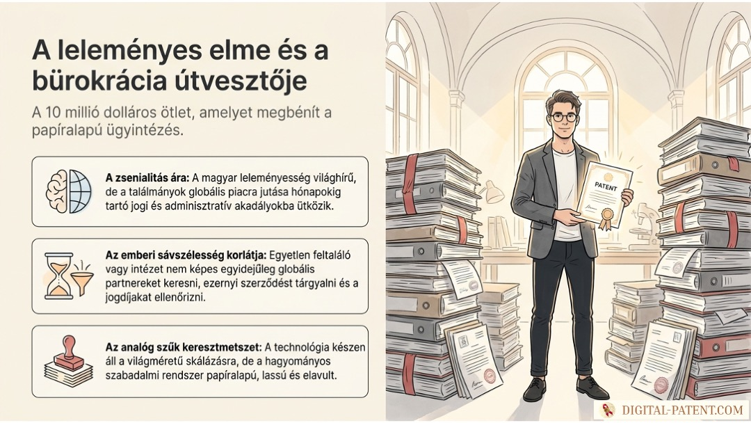 Digital Patent AI: Miért kell szellemi tulajdonának programozhatóvá válnia | digital-patent.com
