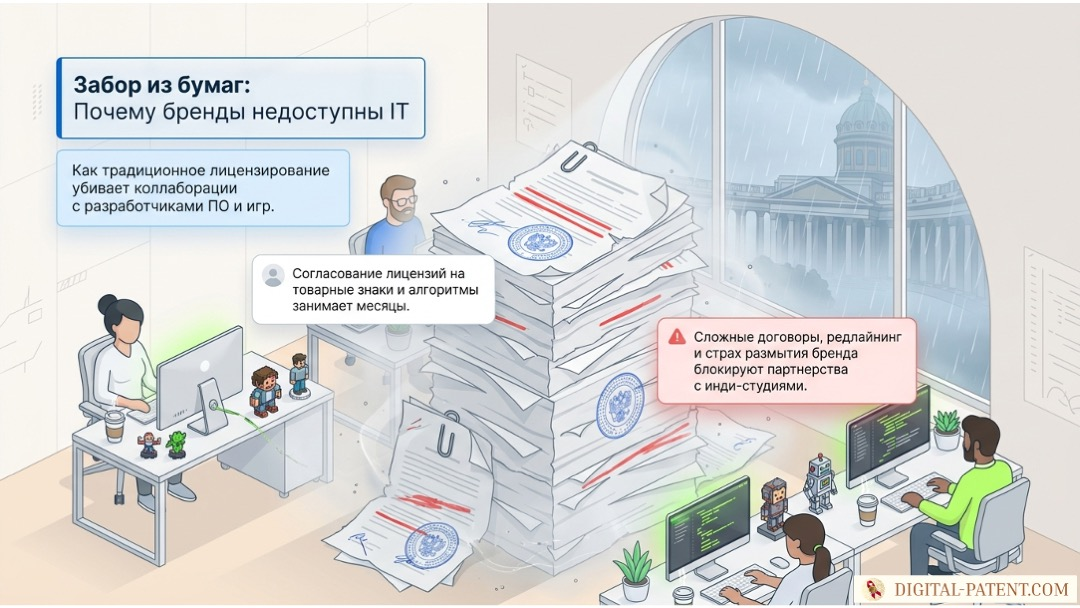 Как лицензировать корпоративную ИС и товарные знаки разработчикам игр и ПО | digital-patent.com