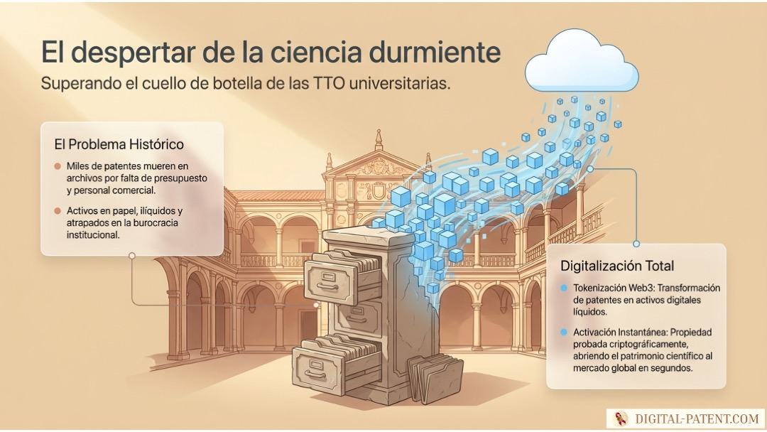Resolviendo el cuello de botella de las TTO: Cómo los asesores externos pueden ayudar a las universidades a monetizar patentes inactivas | Digital-Patent.com