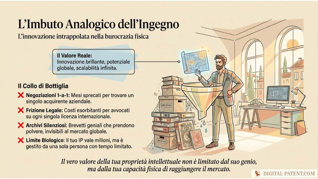 Digital Patent AI: Perché la Tua Proprietà Intellettuale Deve Diventare Programmabile | digital-patent.com