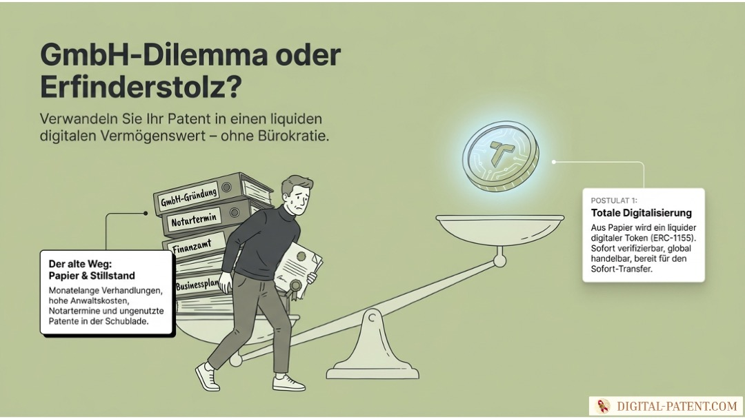Kommerzialisierung vom Schreibtisch aus: Monetarisieren Sie Ihr Patent ohne Firmengründung | digital-patent.com