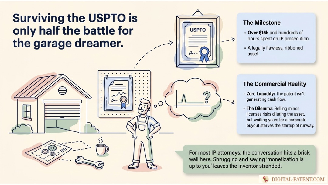 The Post-Grant Dilemma: What to Tell Your Clients When They Ask How to Sell Their Patent | digital-patent.com