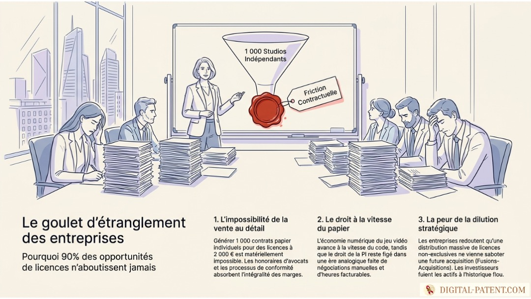 Comment concéder sous licence la PI et les marques d'entreprise aux développeurs de jeux et logiciels | digital-patent.com