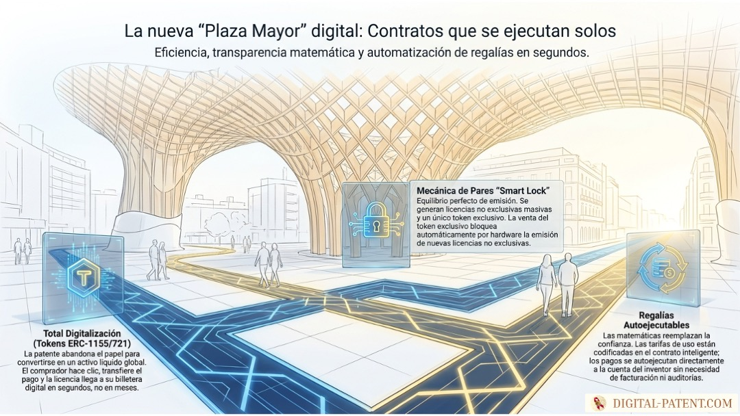 Contratos inteligentes vs. Licencias de PI tradicionales: Lo que los abogados de patentes deben saber en 2026 | Digital-Patent.com