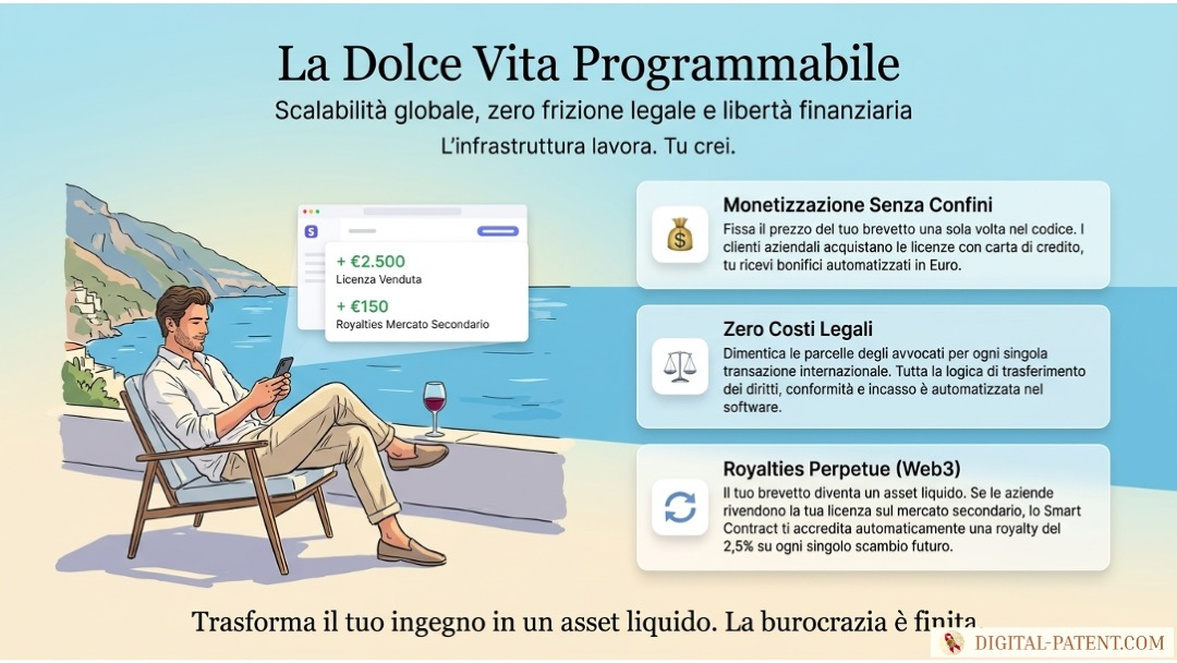 Digital Patent AI: Perché la Tua Proprietà Intellettuale Deve Diventare Programmabile | digital-patent.com