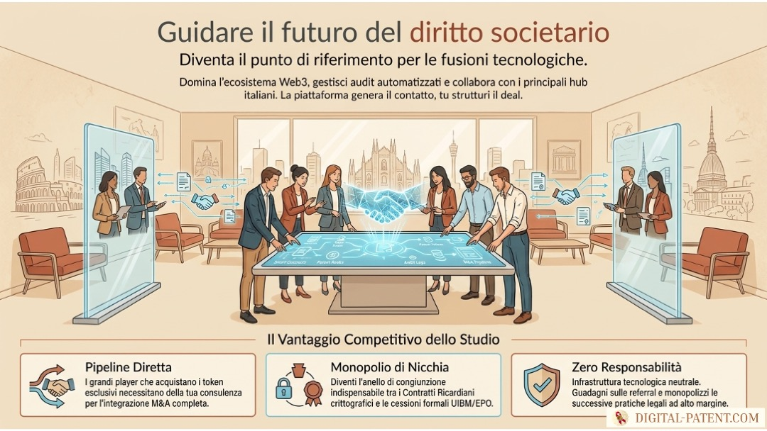 Come i moderni studi legali in materia di PI acquisiscono operazioni di M&A attraverso i mercati digitali | Digital-Patent.com