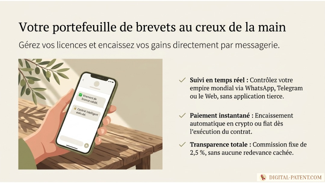 Commercialisation depuis son canapé : Monétisez votre brevet sans créer d'entreprise | Digital-Patent.com