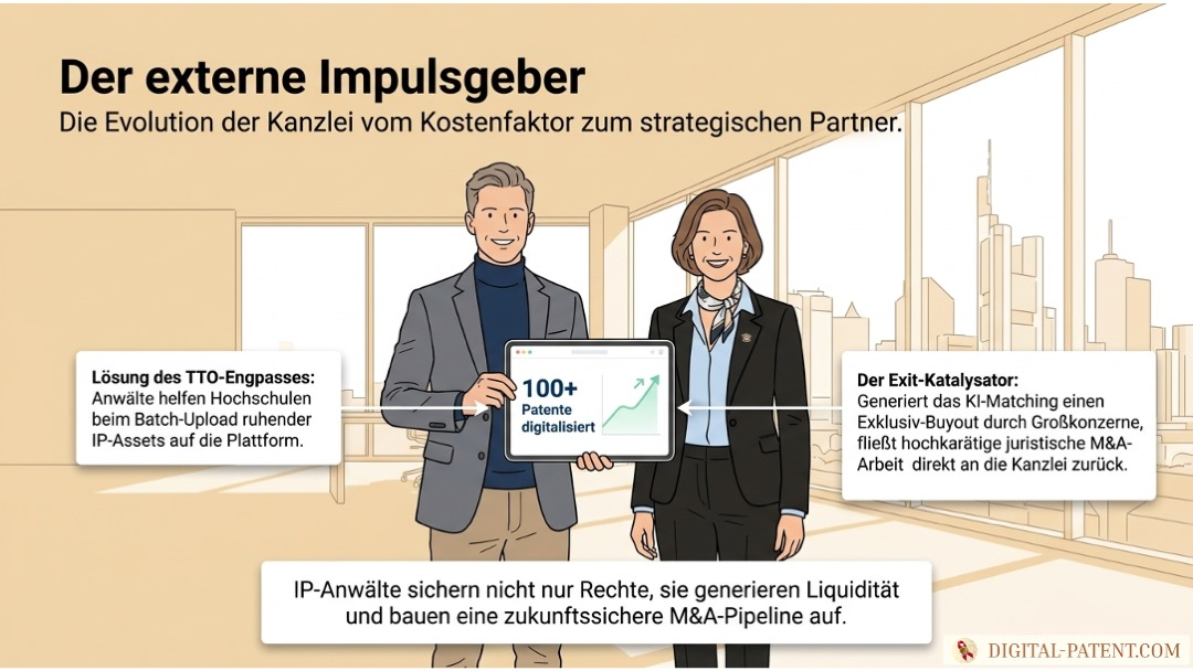 Lösung des TTO-Engpasses: Wie externe Rechtsberater Universitäten helfen können, ruhende Patente zu monetarisieren | Digital-Patent.com
