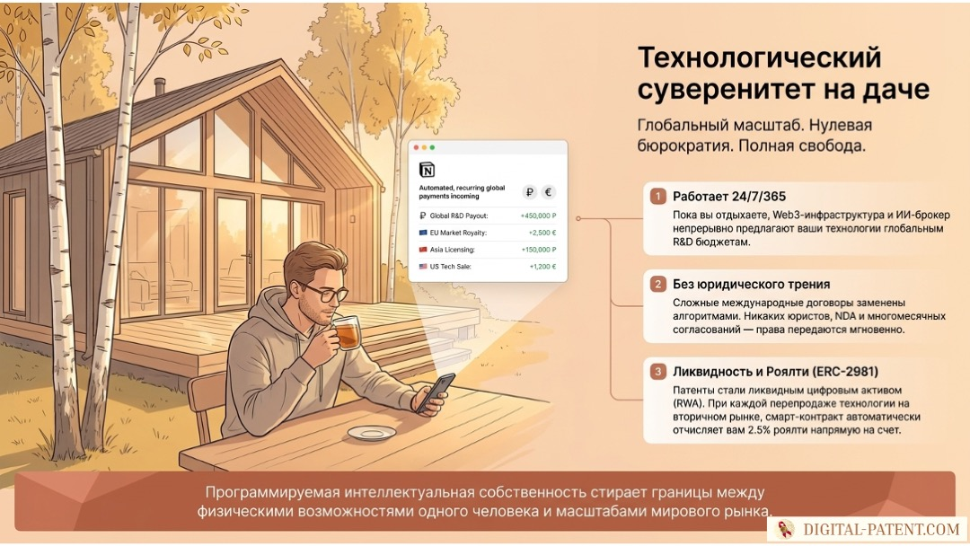 Digital Patent AI: Почему ваша интеллектуальная собственность должна стать программируемой | digital-patent.com